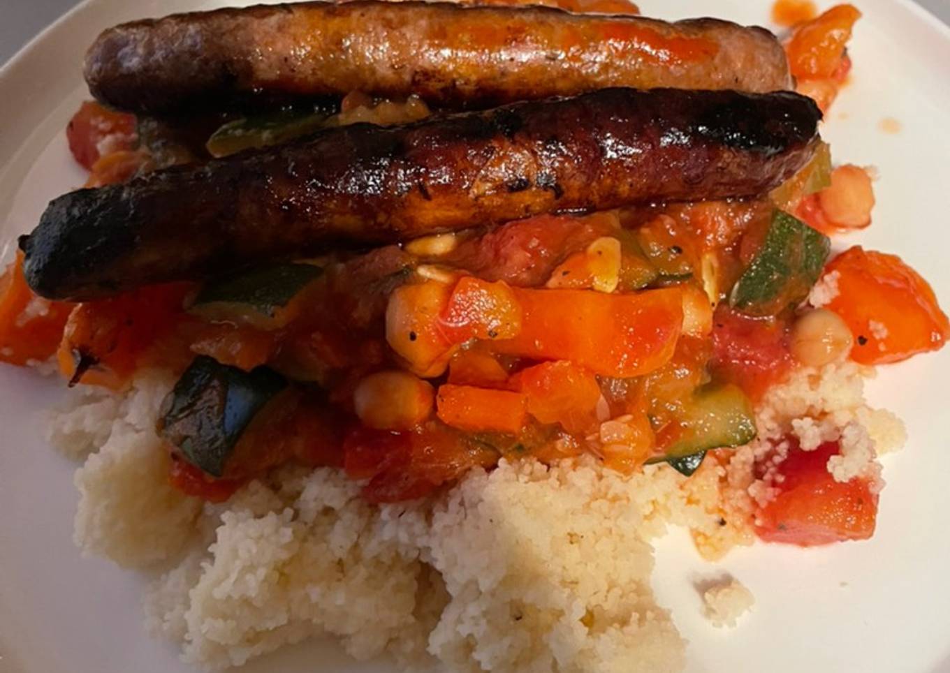 Couscous merguez