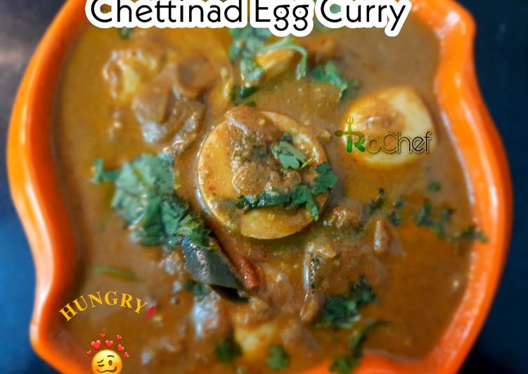 Recipe of Perfect Chettinad Egg curry