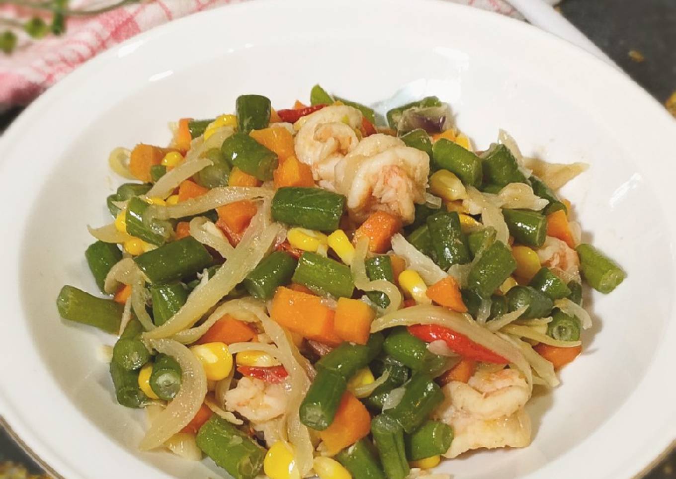 Sayur Tumis Udang