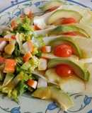 Ensalada con mostaza de miel
