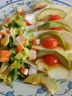 Una foto de Ensalada con mostaza de miel