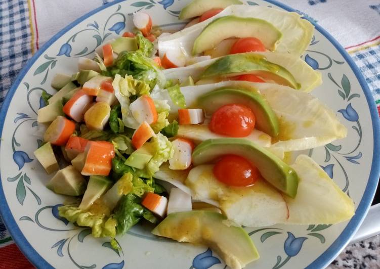 Ensalada con mostaza de miel