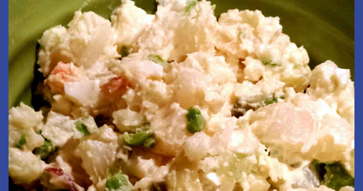 Olivier Salad Recipe (Russian Potato Salad) Story - Valentina's Corner