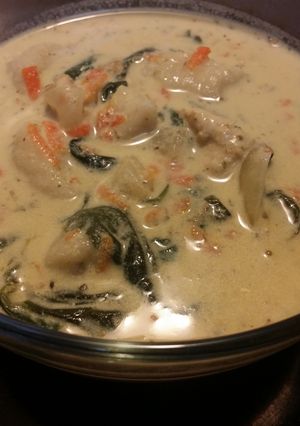 A picture of Chicken and Gnocchi Soup.