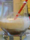 Amazing coffee chocolate orange baileys sorbet/slushie Andrew James recipe book. Slightly adapted.