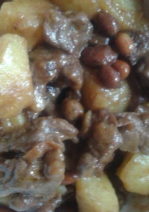 A picture of Gang masamon beef.