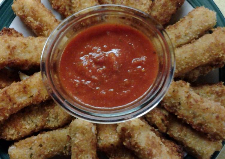 Easy Mozerella Cheese Sticks