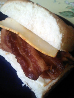 A picture of Luscious Lil Bacon Sandwiches.