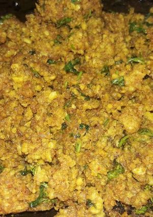 उड़द दाल की भुजिया (Urad dal ki bhujiya recipe in hindi) रेसिपी मुख्य फोटो