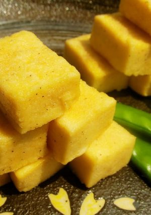 A picture of Low Sugar Piccata-style Koya Dofu.