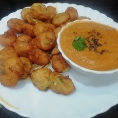Rice Pakora A picture of Rice Pakora.