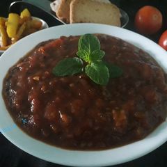 A picture of Tomato chatuny👉 sweet and sour taste.
