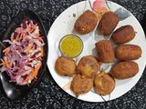 Potato Stuffed Egg Chop