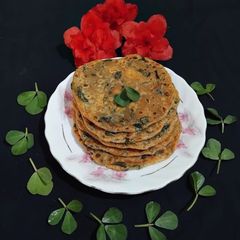 Methi Paratha A picture of Methi Paratha.