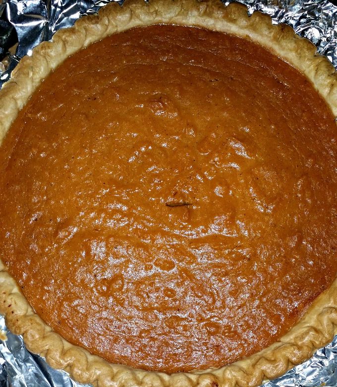 A picture of CC'S SWEET POTATO PIE.