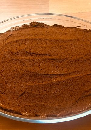Tojásmentes tiramisu recept fotója