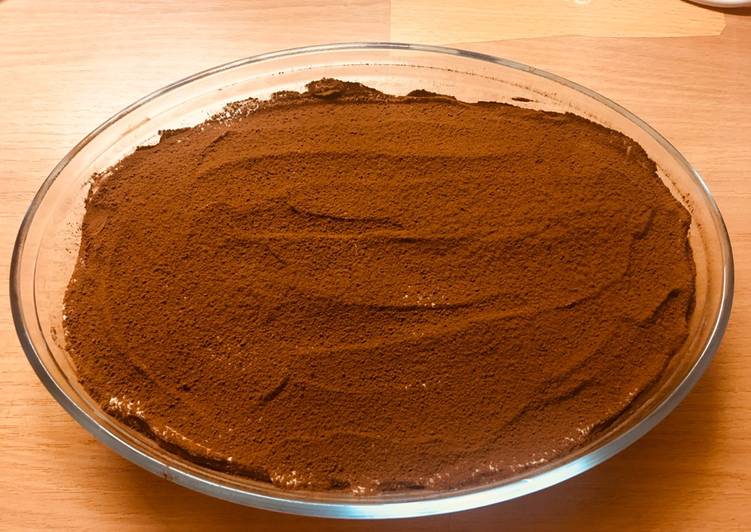 Tojásmentes tiramisu