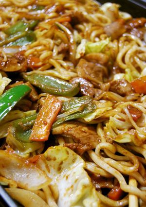 A picture of Janjan Yaki Noodles.