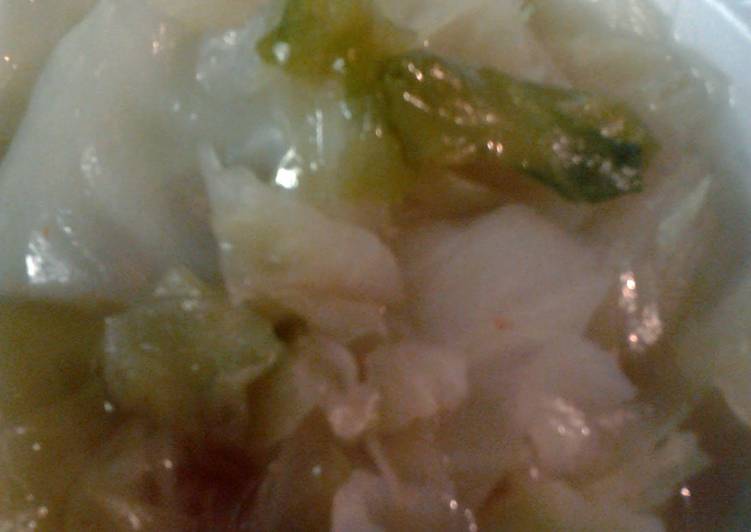 Recipe of Speedy boiled cabbage
