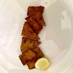 A picture of Yam fry.