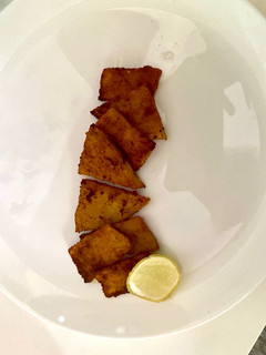 A picture of Yam fry.