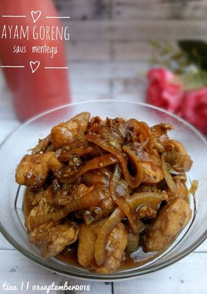 Foto resep Ayam goreng saus mentega