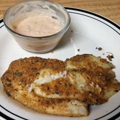 A picture of Parmesan Crusted Tilapia.