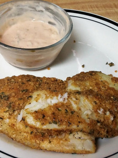 A picture of Parmesan Crusted Tilapia.