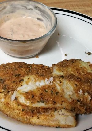 A picture of Parmesan Crusted Tilapia.