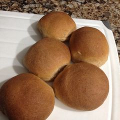 A picture of Whole Wheat Bread Machine Rolls.