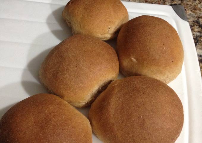 Recipe of Super Quick Homemade Whole Wheat Bread Machine Rolls