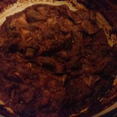 A picture of Mothers' baked beef.