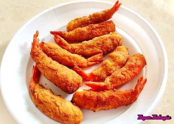 Resep Unik Ebi Furai / Udang Goreng Tepung Gurih Mantul