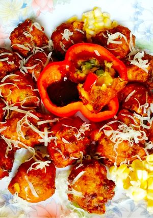 A picture of Cheese Corn Pakoda.