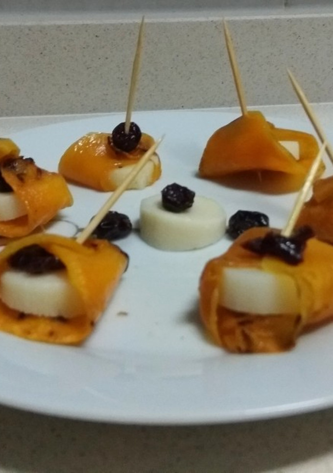 Una foto de Pintxitos de palmito