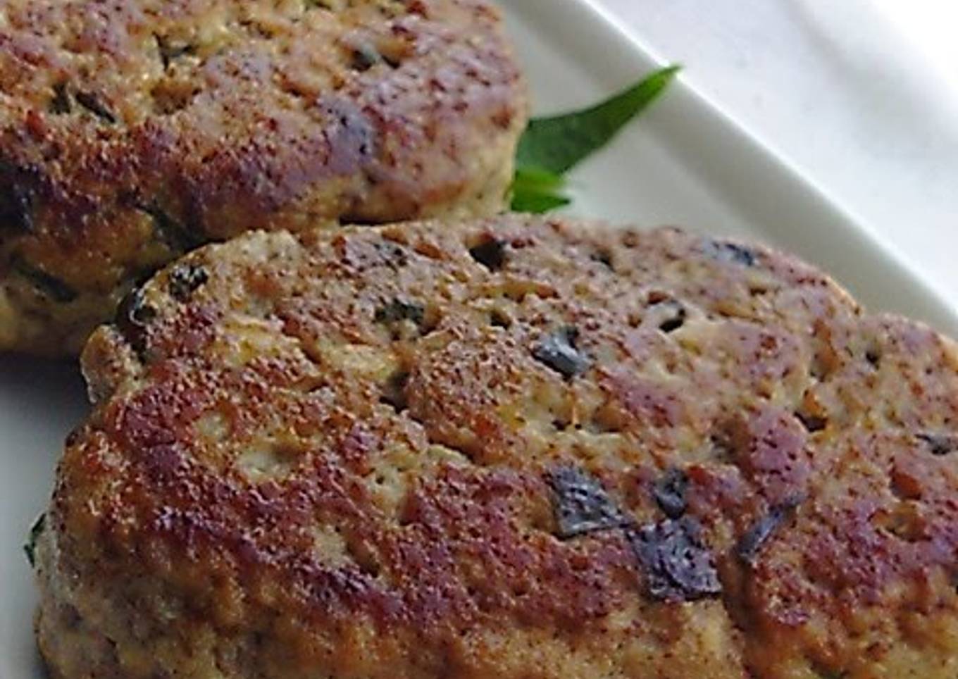 Easy Tofu Hamburger Steak with Fragrant Sesame Oil