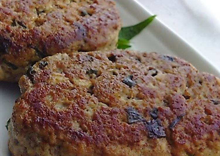 Recipe of Quick Easy Tofu Hamburger Steak with Fragrant Sesame Oil