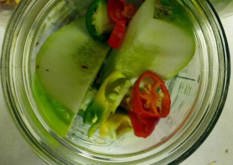 Recipe of Super Quick Homemade The Reverend’s Durty Pickles