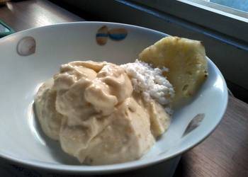 How to Make Tasty Pia Colada Ice cream GlutenEgg Dairy and Soy free