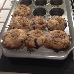 A picture of Blueberry Muffins.