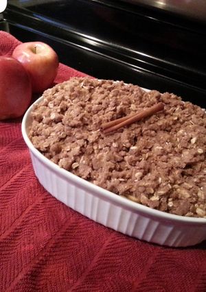 A picture of Gluten Free Apple Crisp.
