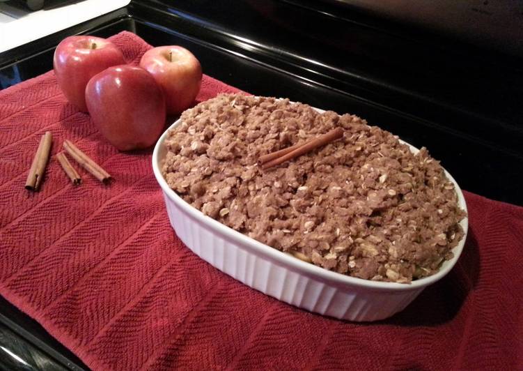 Simple Way to Make Quick Gluten Free Apple Crisp