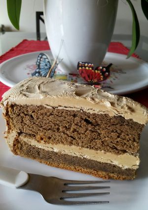 A picture of AMIEs MOCHA CAKE.