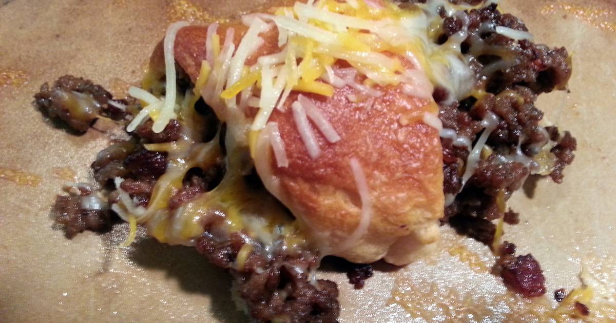 Bacon Cheeseburger Ring Recipe by Danielle Cookpad