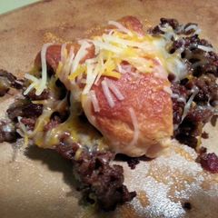A picture of Bacon Cheeseburger Ring.