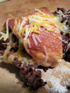 A picture of Bacon Cheeseburger Ring.