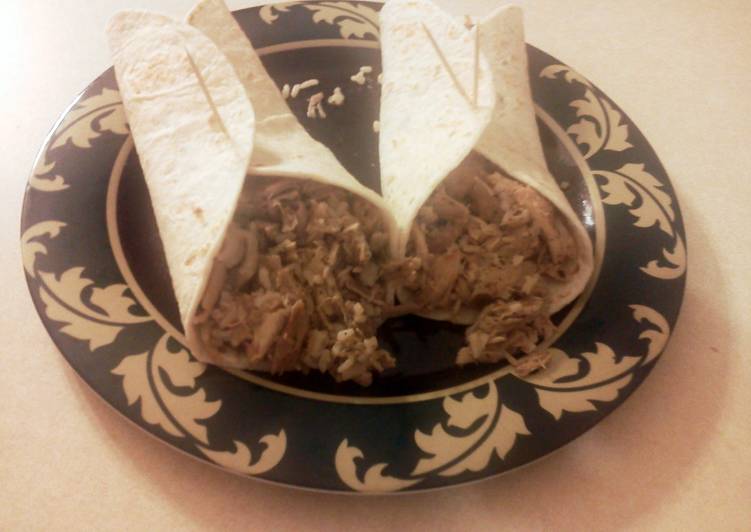 Recipe of Homemade left over Turkey taco&#39;s