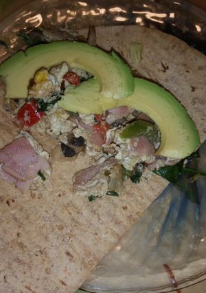 A picture of Breakfast burritos.