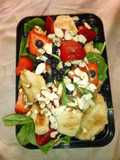 Better than "that red haired girl" Chicken Berry Almond Salad