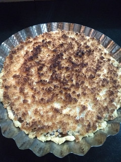 Una foto de Tarta de coco y dulce de leche